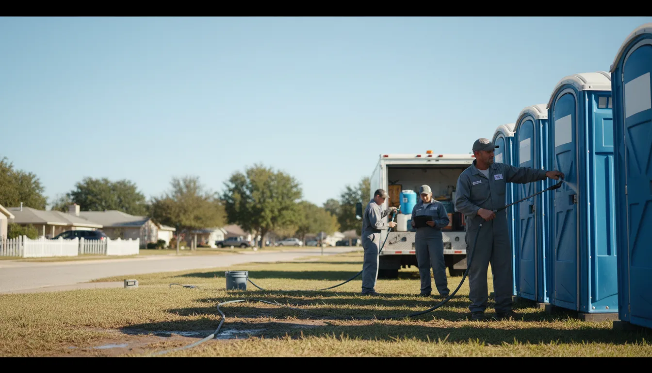 Long-Term Portable Toilet Rental in Saint Libory, IL near me